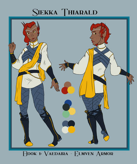 Siekka Thiarald: Elmven Armor