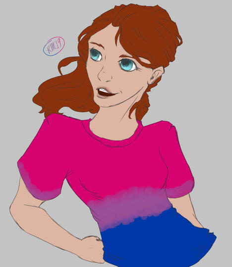 Bi Pride Abby